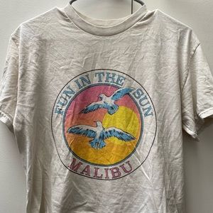 brandy melville cropped tshirt